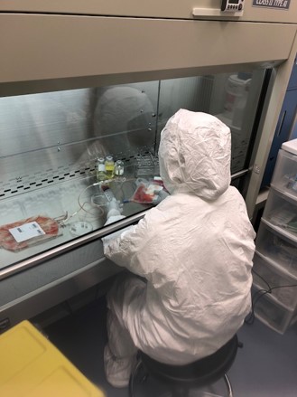 Cell Preparation Room 2 (Blood Infusion & Cell Therapy Center / Blood Infusion Center)