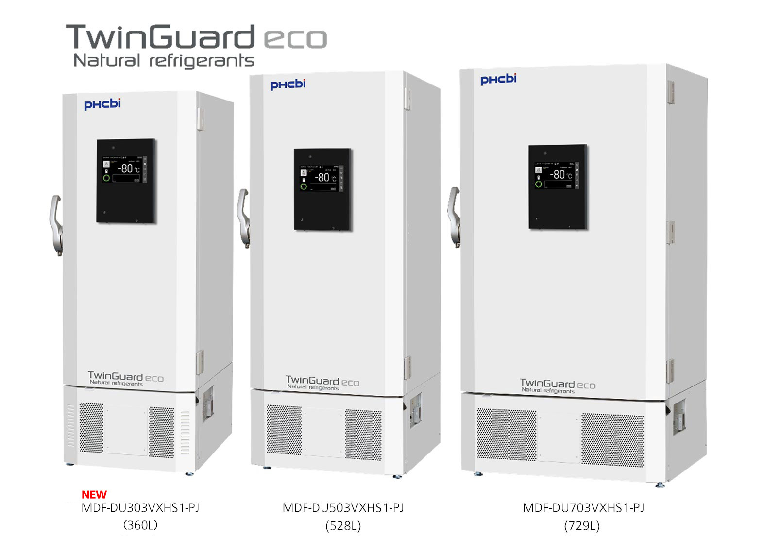 MDF-DU303VXHS1-PJ (360L) / MDF-DU503VXHS1-PJ(528L) / MDF-DU703VXHS1-PJ(729L)