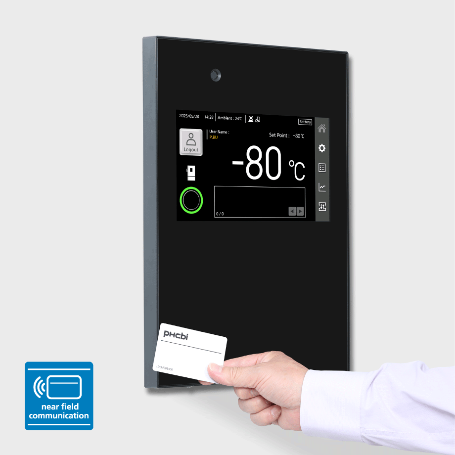 lab ultra low freezer MDF-DU702VXC Handle